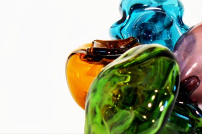 Production de verre artistique